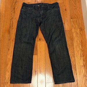 Burberry Men's Dark Blue Straight-Leg Jeans